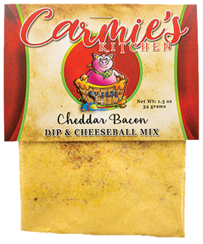 Carmie's Kitchen - Cheddar Bacon Dip & Cheeseball Mix