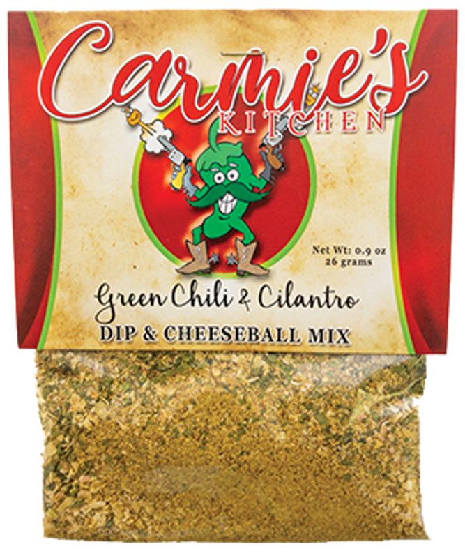 Carmie's Kitchen - Green Chili & Cilantro Dip & Cheeseball Mix