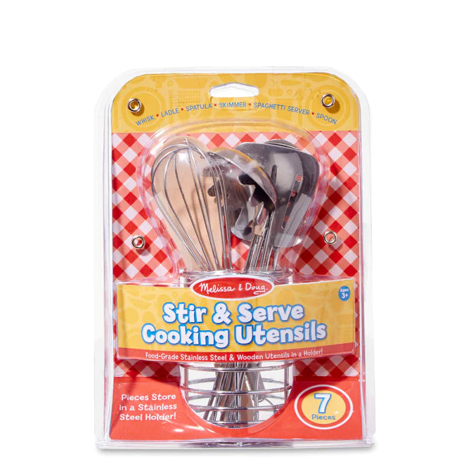 Melissa & Doug - Stir & Serve Cooking Utensils