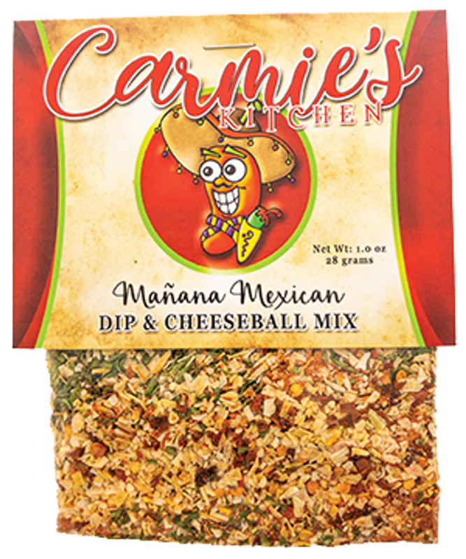 Carmie's Kitchen - Manana Mexican Dip & Cheeseball Mix
