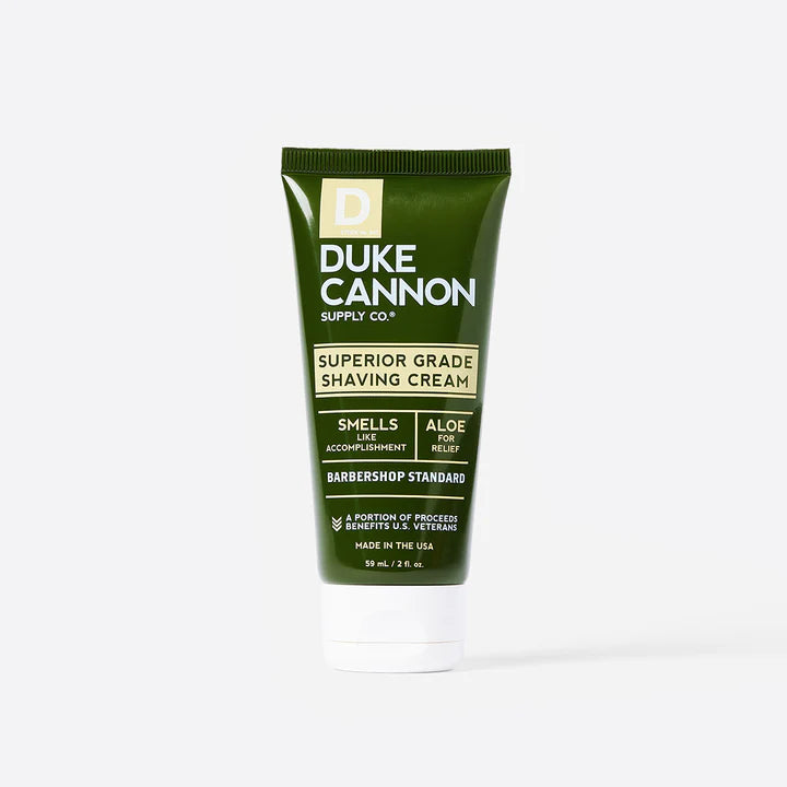 Duke Cannon - SUPERIOR GRADE SHAVING CREAM - TRAVEL SIZE