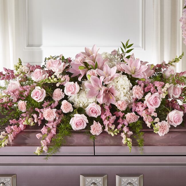 Life & Remembrance Casket Spray