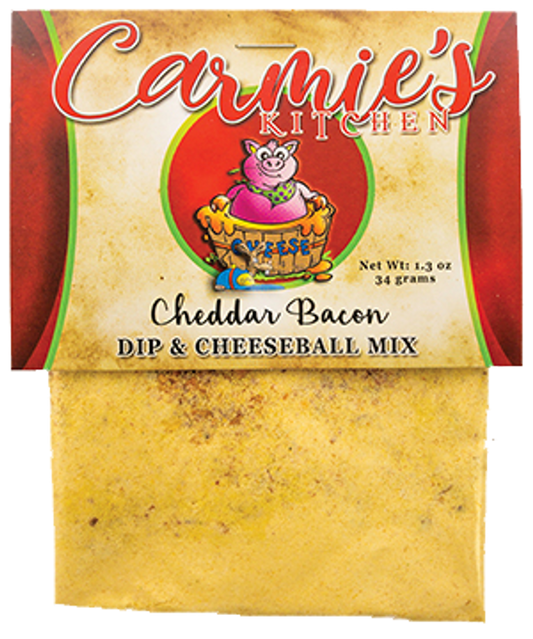 Carmie's Kitchen - Cheddar Bacon Dip & Cheeseball Mix