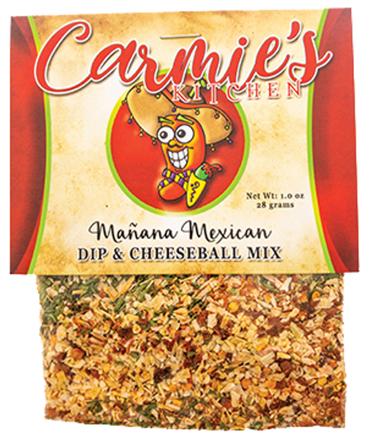 Carmie's Kitchen - Manana Mexican Dip & Cheeseball Mix