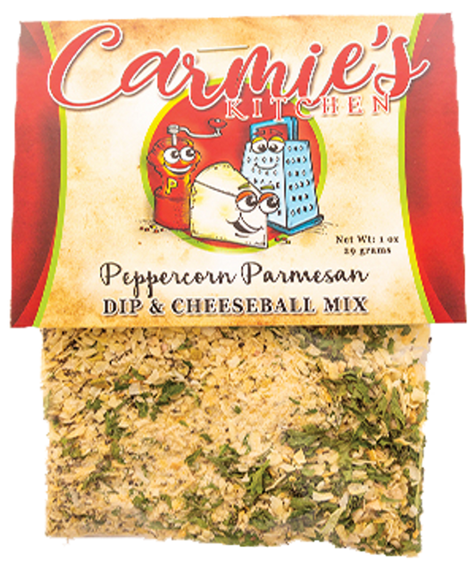 Carmie's Kitchen - Peppercorn Parmesan Dip & Cheeseball Mix